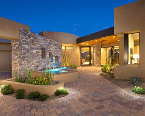 Best Southwestern Stucco Exterior Home Design Ideas And Remodel Pictures