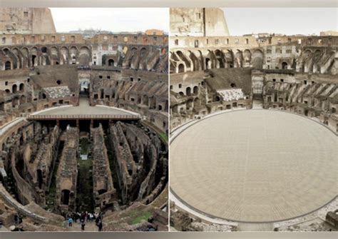 New Hi Tech Floor Design For The Ancient Roman Colosseum World News