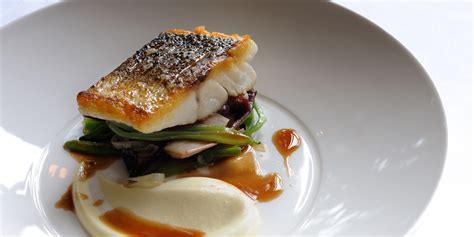 Sea Bass Recipe With Smoked Bacon And Chicory Great British Chefs