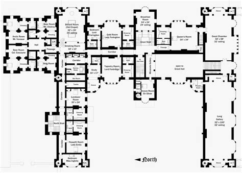 In fact, it's relatively common for chateau style home plans to. Foxbridge Castle Floor Plan 2 | Floor plans, Castle floor ...