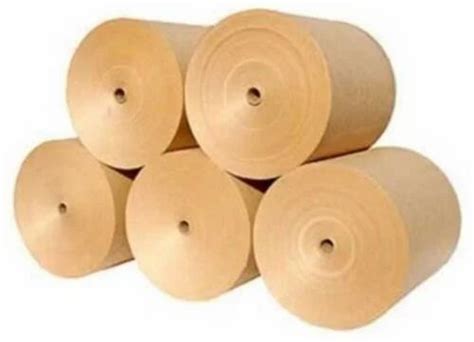 Brown Kraft Paper Biodegradable Food Grade Coated Papers For