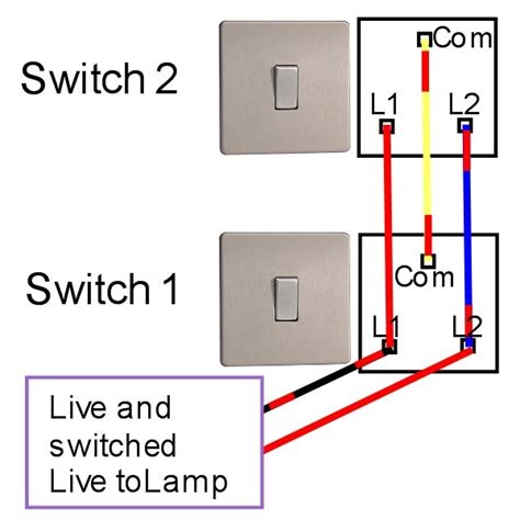 How To Connect 2 Way Switch
