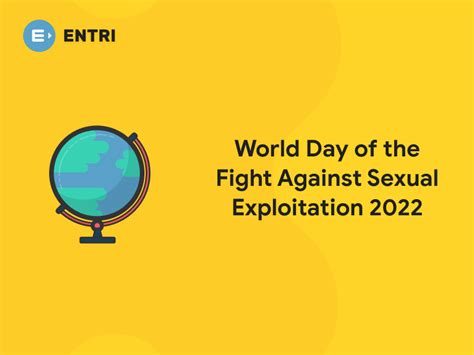 World Day Of The Fight Against Sexual Exploitation 2022 Entri Blog
