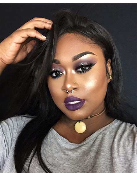 Pinterest Lovemebeauty85 Makeup For Black Skin Black Women Makeup