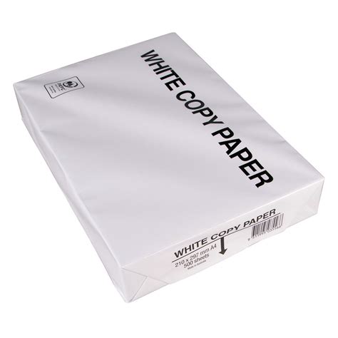 White Copy Paper A4 Kopieerprintpapier 500vel Cameranunl