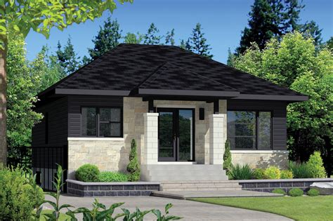 Contemporary Style House Plan 2 Beds 1 Baths 900 Sqft Plan 25 4271