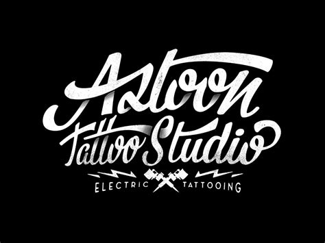 Besides good quality brands, you'll also find plenty of discounts when you shop for tattoo shop logo design during big sales. Logo Design for Aztoon Tattoo, Tattooing Studio - Alex ...