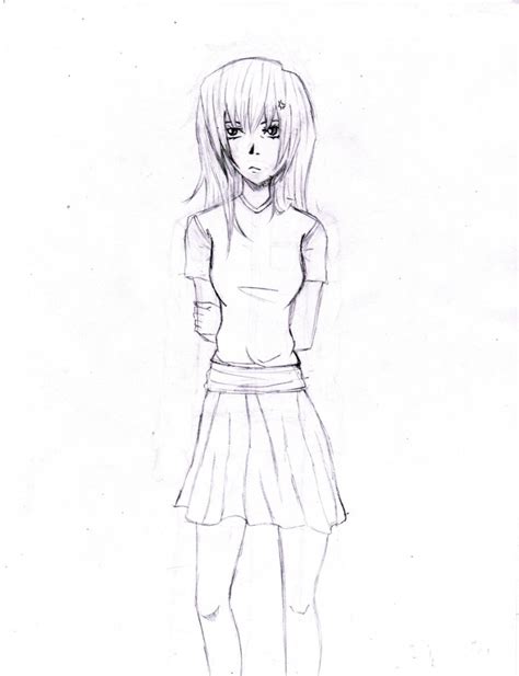 15 Best New Full Body Pencil Full Body Anime Girl Drawing