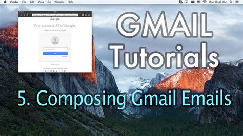 5 Composing In Gmail Youtube