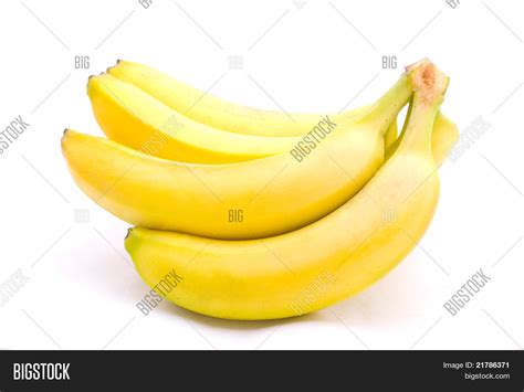 Bunch Bananas Isolated Image And Photo Free Trial Bigstock