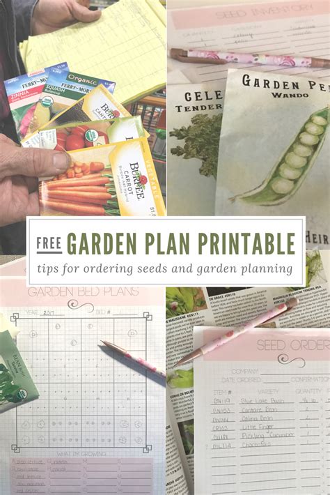 It is garden planning season, so with the planning comes vegetable garden planner printables. Free Garden Plan Printable Planner, Seed Order, Seed ...