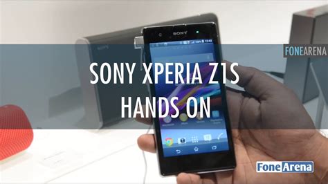 Sony Xperia Z1s Hands On Youtube
