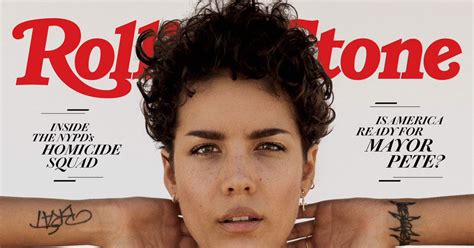 Halsey Wears Her Armpit Hair On The Cover Of Rolling Stone