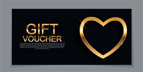 T Voucher Template For Valentines Day Discount Coupon Vector Illustration 4556809 Vector Art