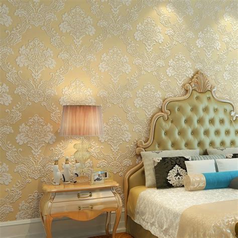 Waliicorners White Embossed Damask Wallpaper Plain Solid Color Damask