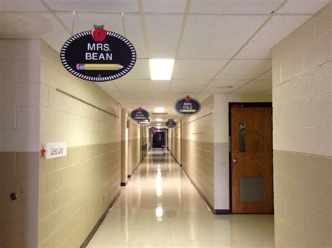 Welcoming School Hallway Signs My Oval Signs In Another Oklahoma