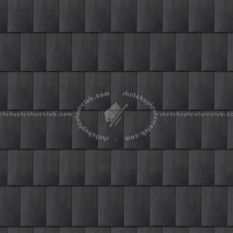 Flat Clay Roof Tiles Texture Seamless 03579