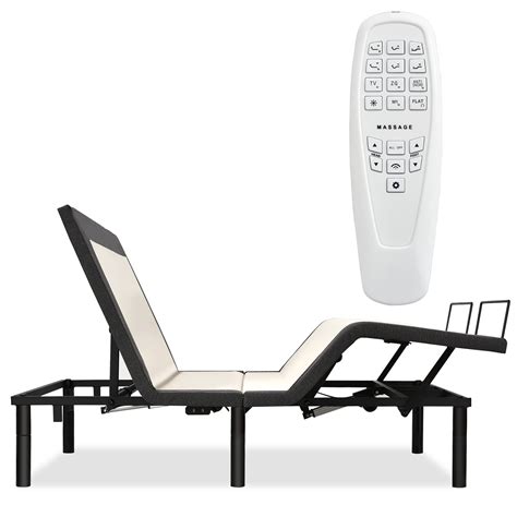 Zuagco Twin Xl Adjustable Bed Frame With Bluetooth Wireless Control