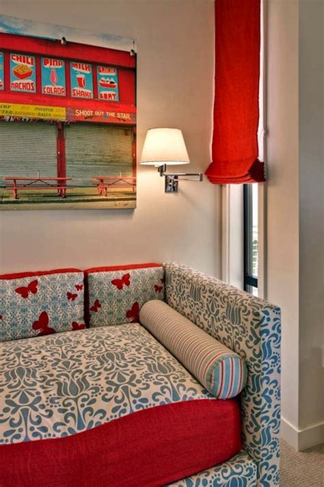 Maybe you would like to learn more about one of these? Red and Blue Girl's Bedroom - Eclectic - girl's room ...