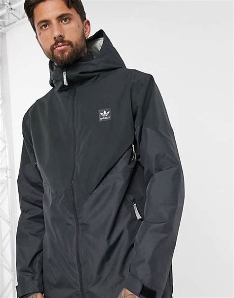 Adidas Snowboarding Premier Riding Jacket In Black Asos