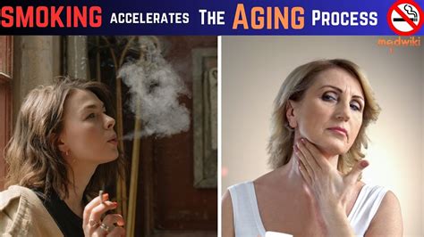 How Smoking Accelerates The Aging Process Youtube