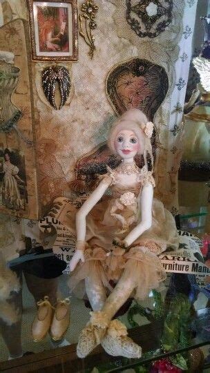 My Doll From Class By Barbara Willis Dolls In The Attic Art Dolls Cloth Fabric Art Doll