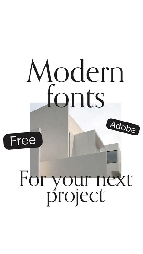 Modern Adobe Fonts For Your Next Design Project Branding Inspiration