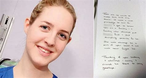 Lucy Letby Nurse Wrote Not Normal Sympathy Card To Parents Of Baby