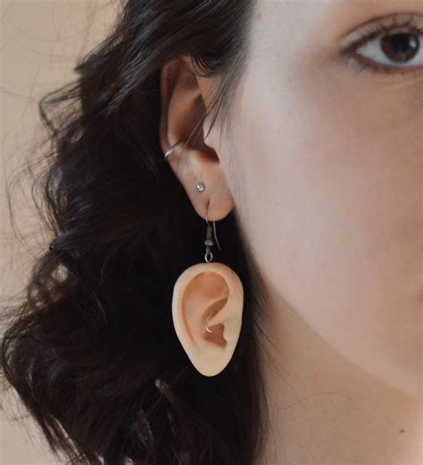 Weird Ear Earrings Etsy