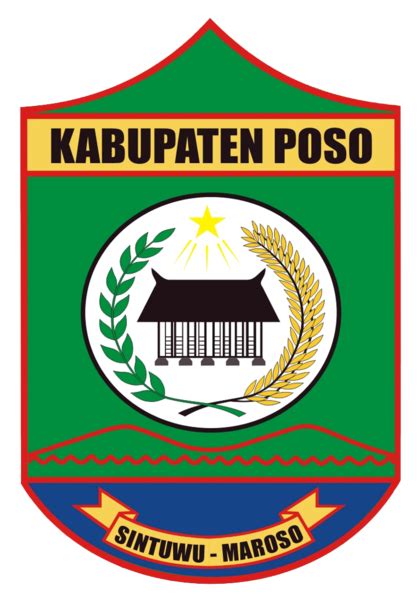 Logo Kabupaten Poso Vector Cdr And Png Hd Gudril Logo Tempat Nya