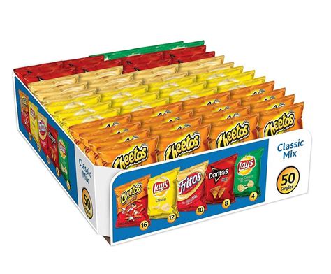 Buy Frito Lay Classic Mix Chips And Snacks Variety Pack 50 Ct Online At Desertcartuae