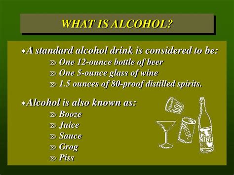 Ppt Alcohol Powerpoint Presentation Free Download Id1815479
