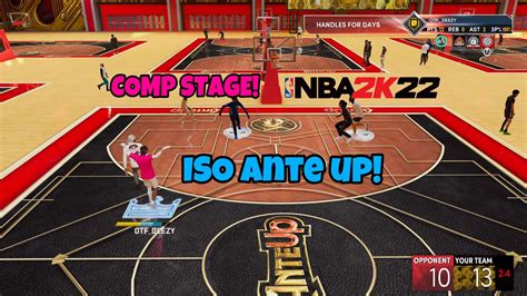 Labbing For Nba 2k23 In The Comp Stage 2k22 Ante Up Iso Gameplay