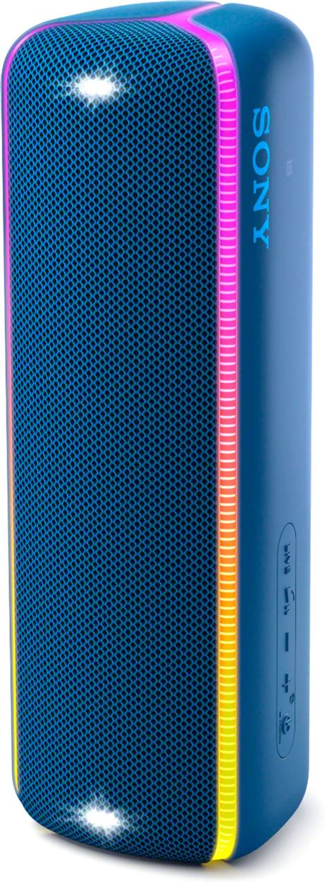 Best Buy Sony Srs Xb32 Portable Bluetooth Speaker Blue Srsxb32l