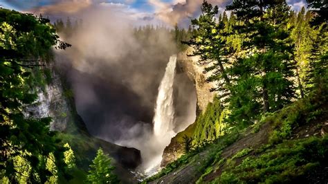 Helmcken Falls British Columbia Canada Beautiful Places