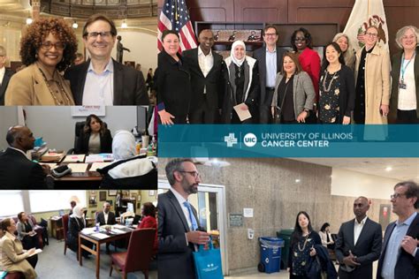 Cancer Center Visits Illinois State Capitol University Of Illinois