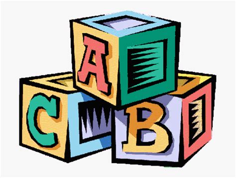 Alphabet Blocks Clipart Abc Blocks Clipart Transparent Free