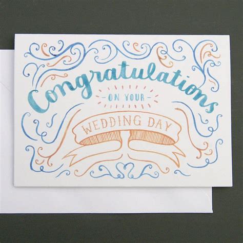 Handmade Congratulations Wedding Card Messages Wedding