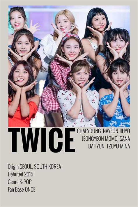 Twice Minimalist Poster Cartaz De Grupos Poster Pra Imprimir