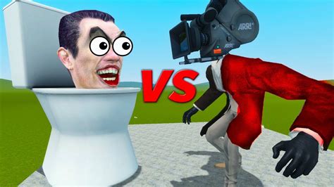 Cameraman Vs Skibidi Toilet Battle In Garrys Mod Youtube