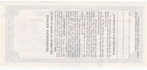 20 Series Of 1939 Postal Savings System Certificate Paid Boston Ma