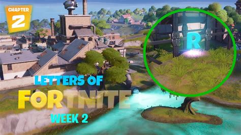 Letter R In Fortnite Chapter 2 Letter O Fortnite Where Is The O In