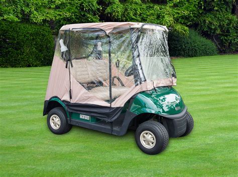 Golf Cart Cover Enclosure Protector For 2 Seater By Trademark