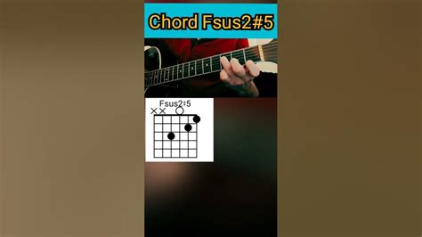 Guitar Tutorial Fsus25 Chord Shorts Youtube Youtubeshorts