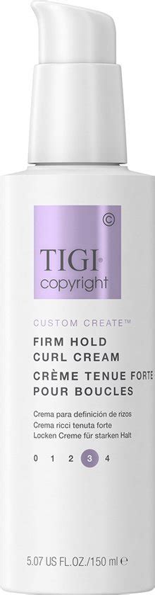 Tigi Custom Create Firm Hold Curl Cream Styling Cr Me Ml Bol Com