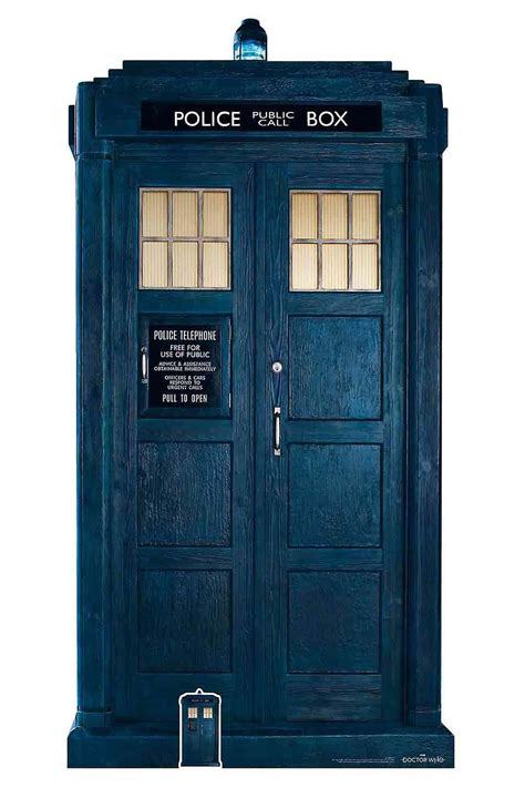 Tardis Fra 13th Doctor Who Official Cardboard Cutout Standee