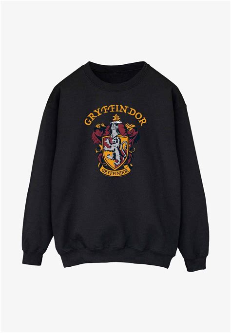 Absolute Cult Harry Potter Gryffindor Crest Sweatshirt Black