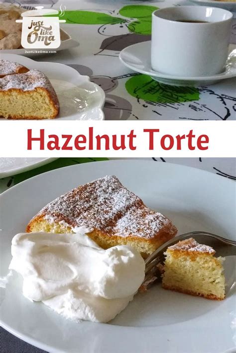 German Hazelnut Torte Recipe Made Torte Recipe Hazelnut Torte