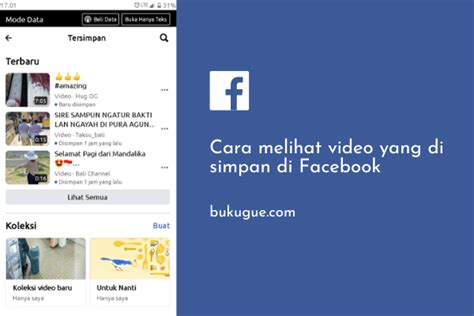 Cara Melihat Video Yang Disimpan Di Facebook Bukugue Com