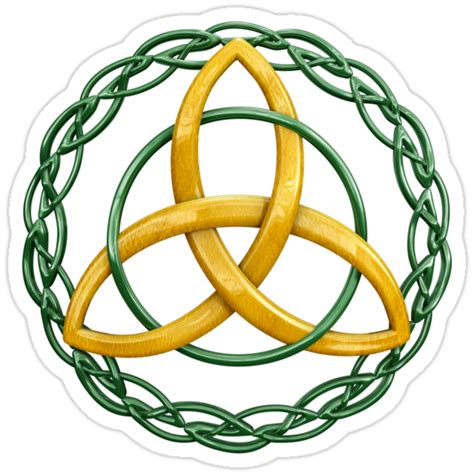 Celtic Trinity Knot Stickers By Packrat Redbubble